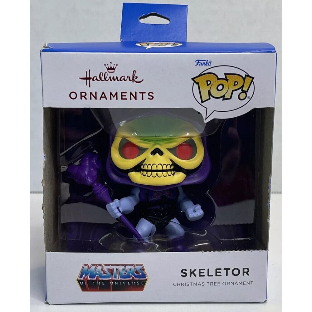 Hallmark 2021 Funko Pop MOTU Skeletor Walmart Exclusive Christmas Ornament - New - Picture 3 of 9